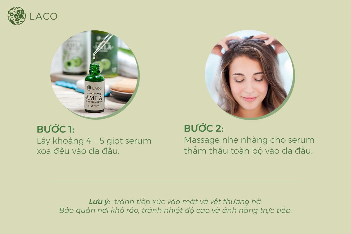 Serum Organic AMLA dưỡng tóc