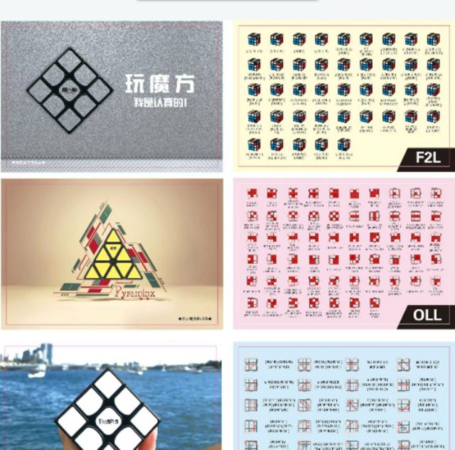 Công thức Cfop QiYi rubik Nha Trang
