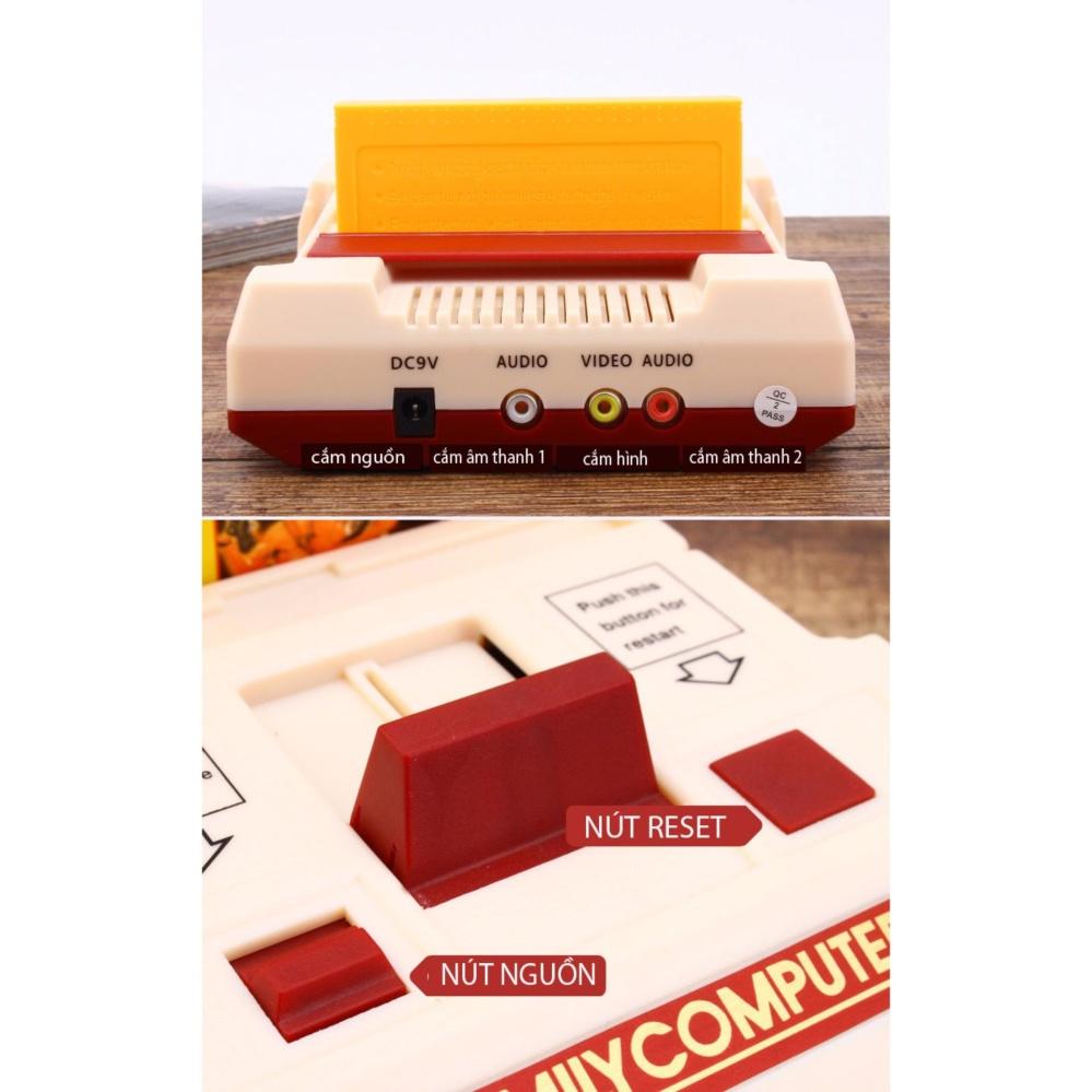 Máy chơi game 4 nút FamilyComputer (tặng kèm 2 băng )