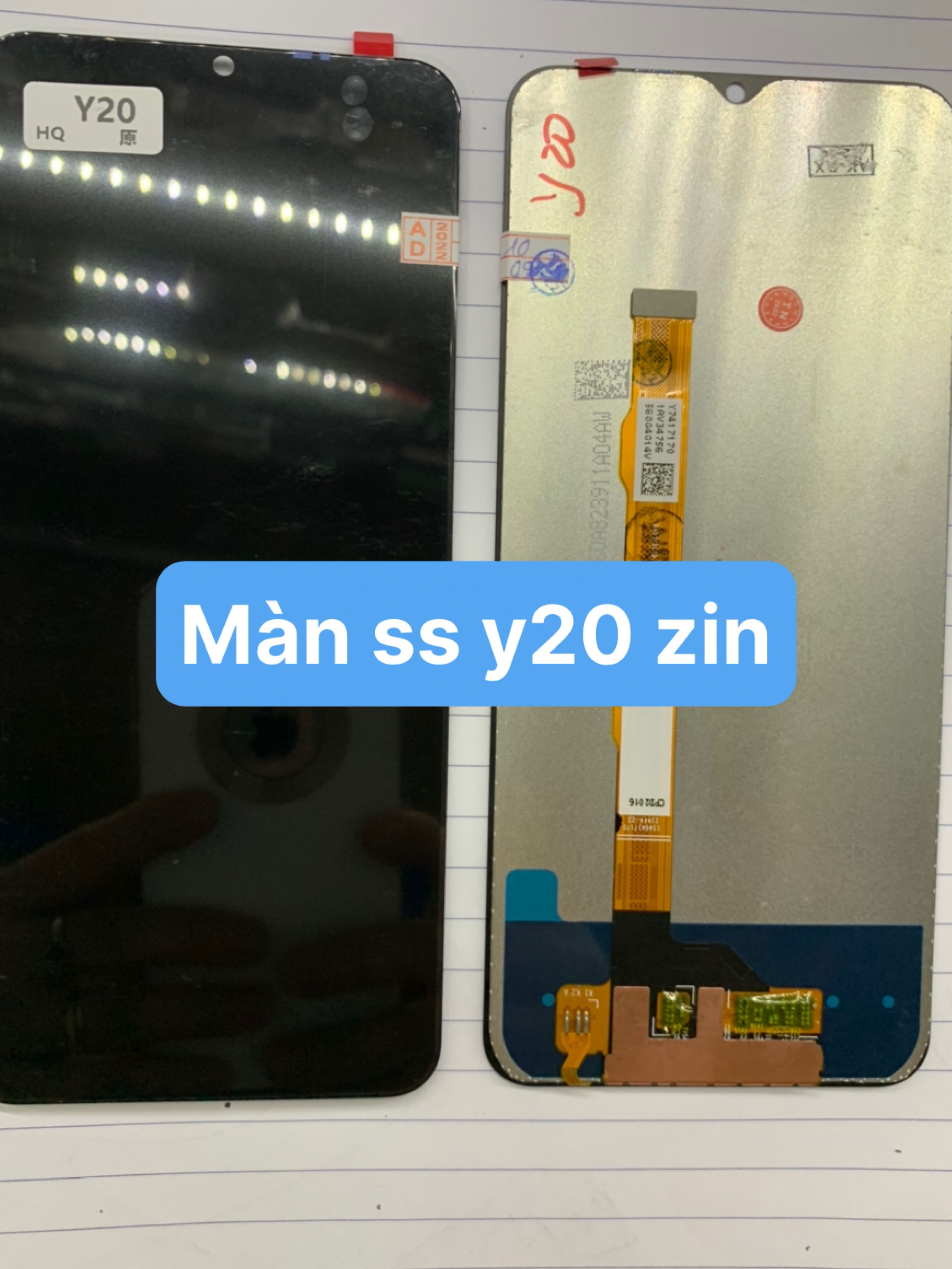 Màn hình điện thoại zin mới vivo y20/ y12s/ y15s/y01/ y02/ y02s-vivo