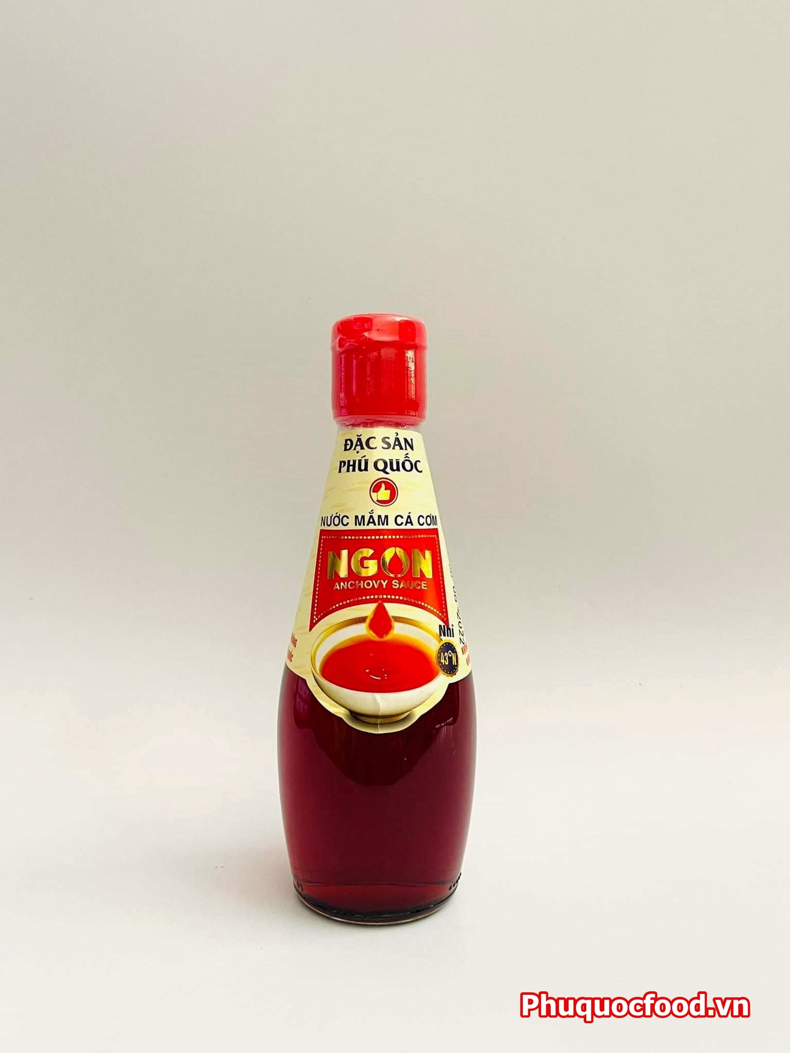 Nước mắm cá cơm Phú Quốc NGON 43 độ đạm/310ml (Cốt Nhỉ)