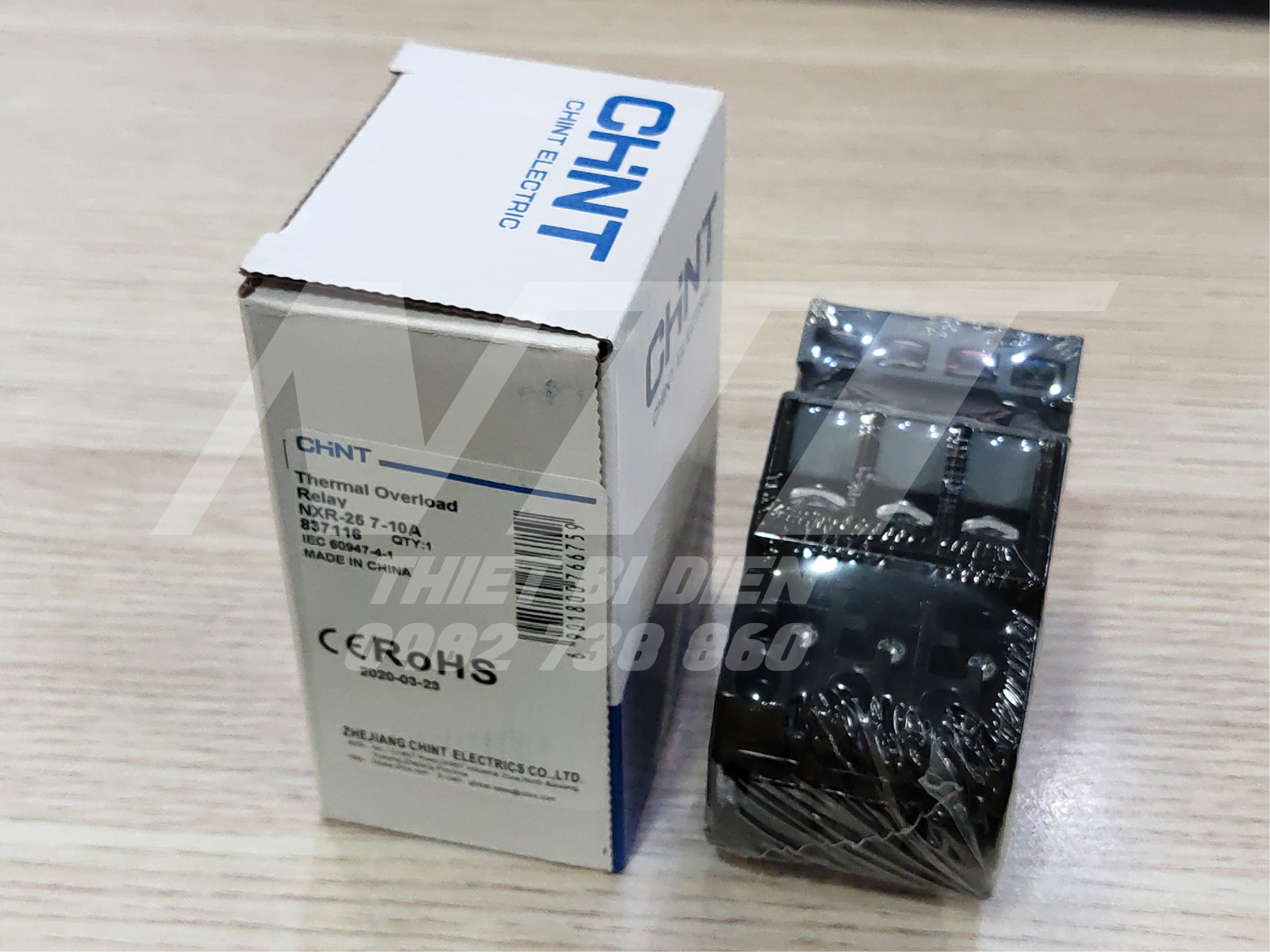 Relay nhiệt nxr-25 dùng cho contactor nxc-06~38 chint