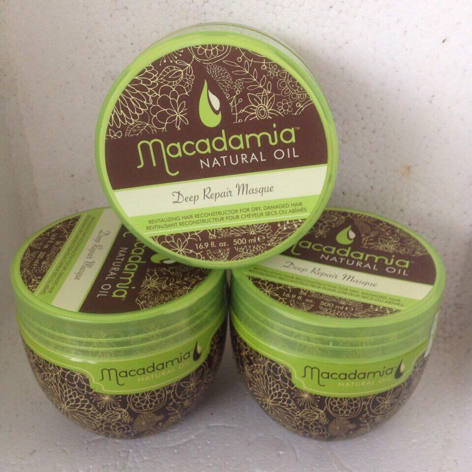 Kem Hấp Tóc Siêu Phục Hồi Macadamia Deep Repair Masque 500ml