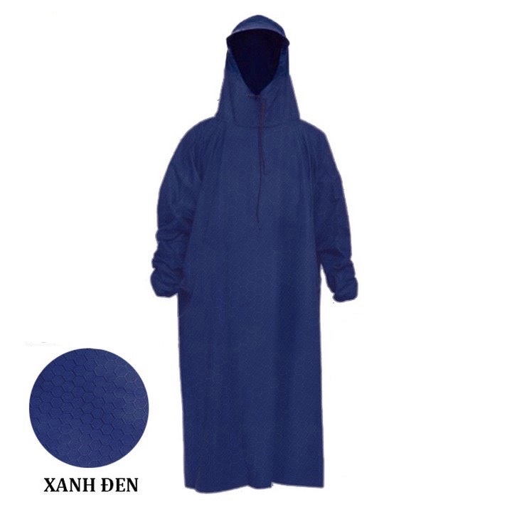 Áo mưa BÍT - Áo mưa kín 2 bên - vải dù