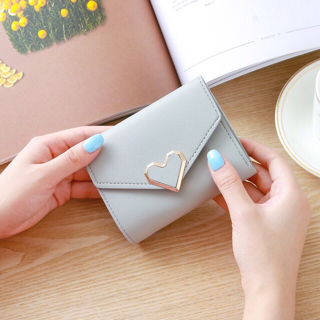 Ví nữ ngắn trái tim VN09