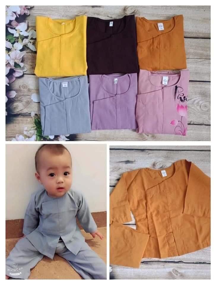 ĐỒ LAM ĐI CHÙA - mẫu Vạt Hò Bé