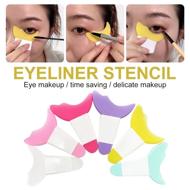 Dụng Cụ Silicone Hỗ Trợ Kẻ Mắt Mascara Đa Năng[micro]