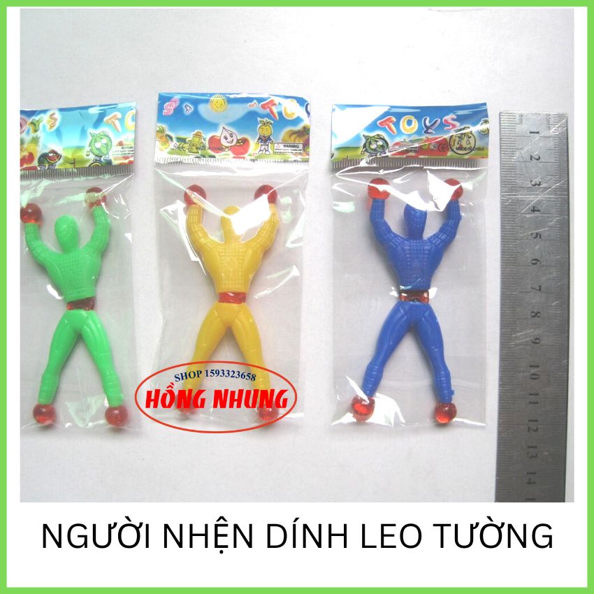 Đồ Chơi Người Nhện Lao Dính Tường  Độc Đáo Cho Bé.