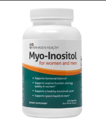 Thực phẩm chức năng Viên uống Myo-Inositol For Women and Men 120 viên