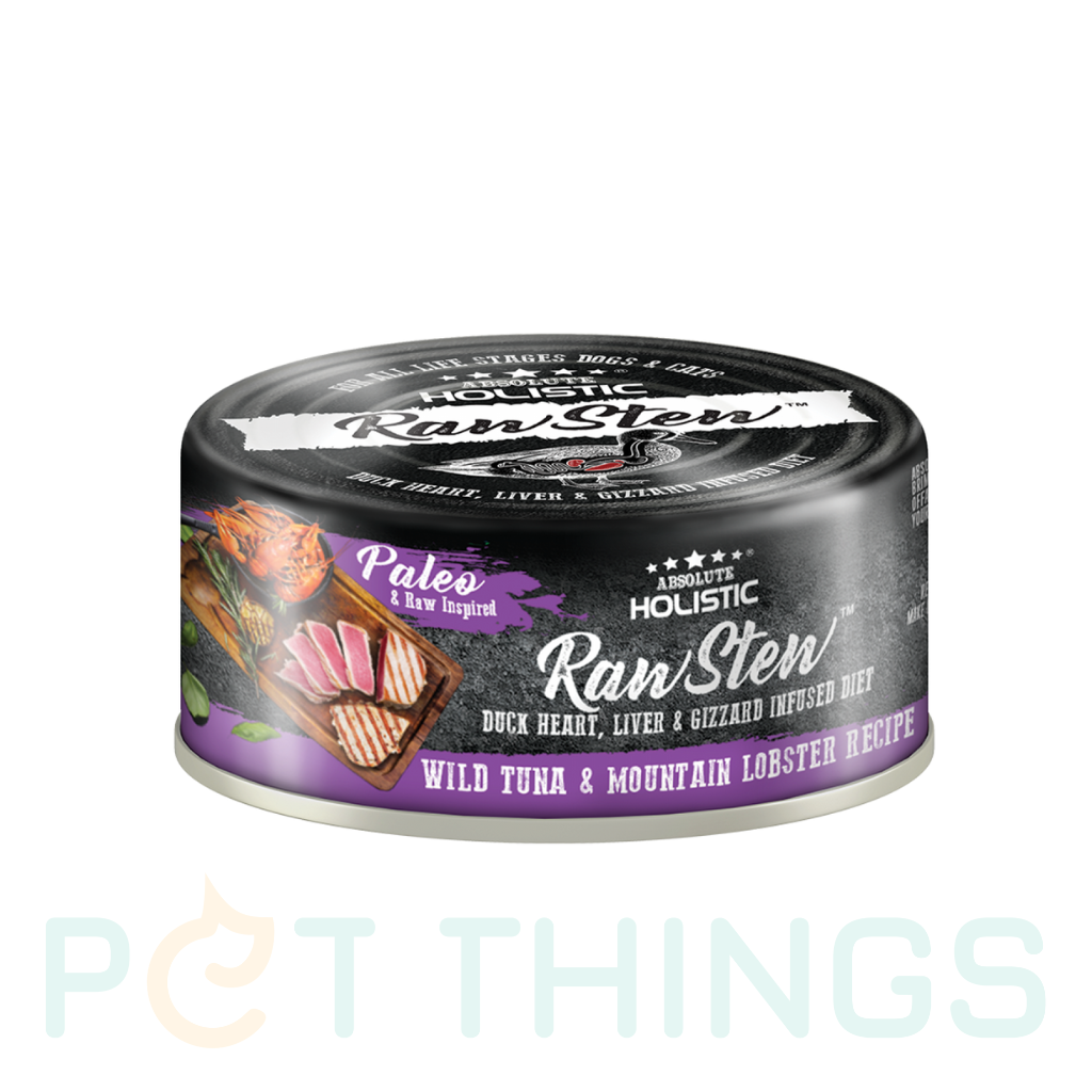 Pate Absolute Holistic RawStew cho chó & mèo 80g