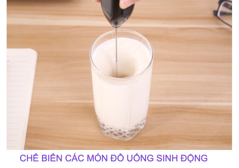 Máy đánh trứng, cafe,... cầm tay mini