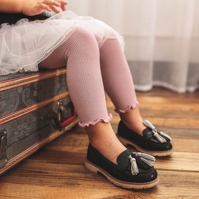 FREESHIP - QUẦN LEGGING LEN TĂM DỄ THƯƠNG BÉ GÁI