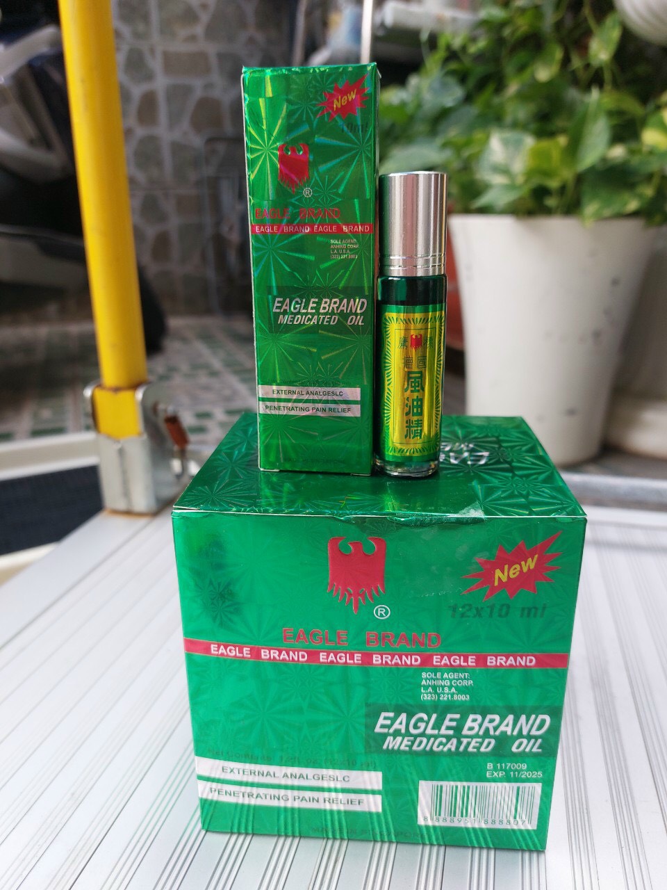 [HCM]Dầu gió xanh dạng lăn 10ml/chai