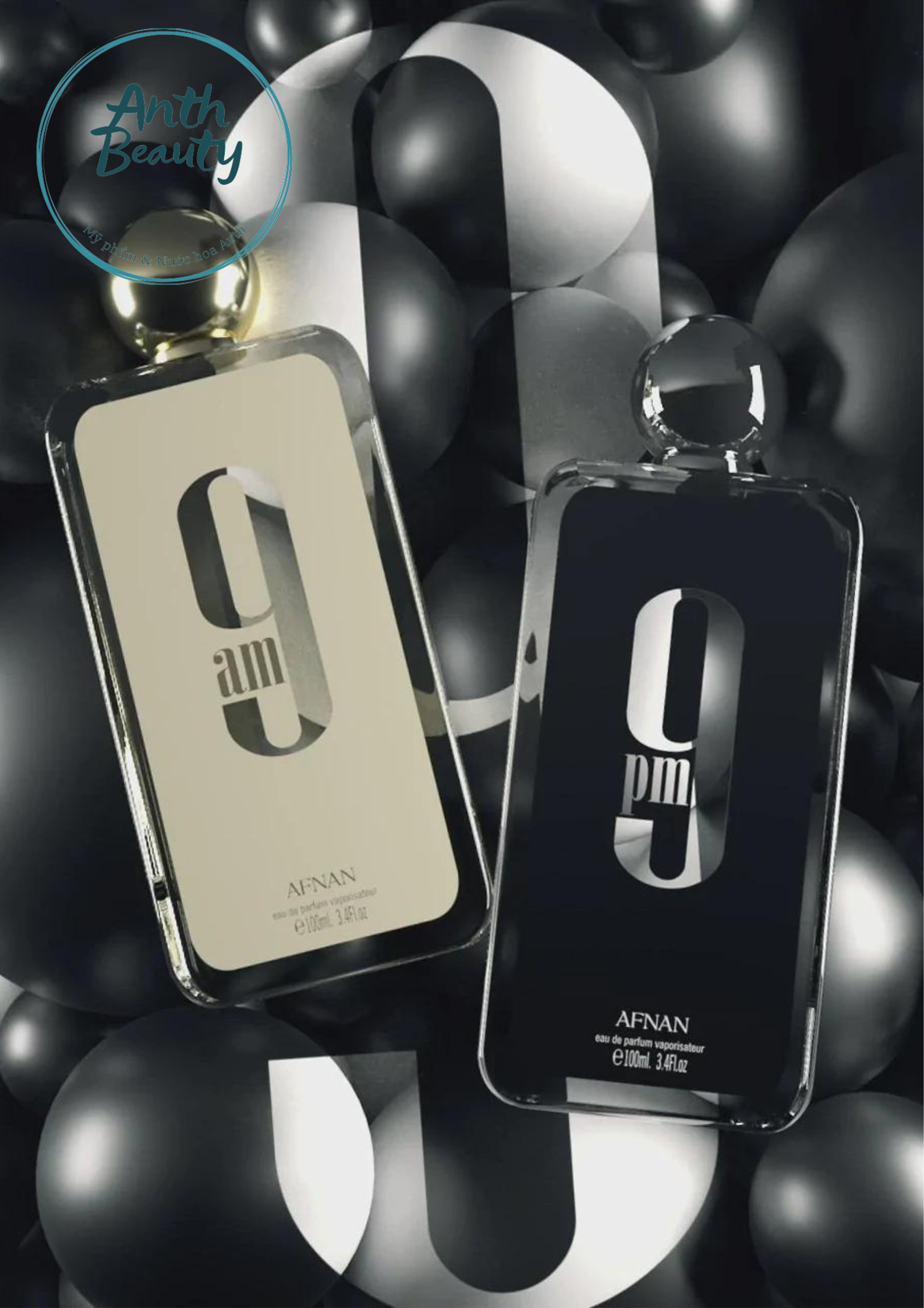 [CAM KẾT CHÍNH HÃNG] Nước Hoa chiết và fullbox 9PM, 9AM Unisex