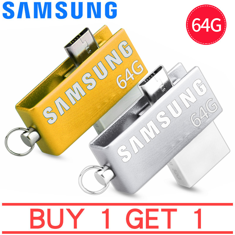 [Mua 1 tặng 1]USB OTG SAMSUNG Ultra 64GB Dual Drive m3.0