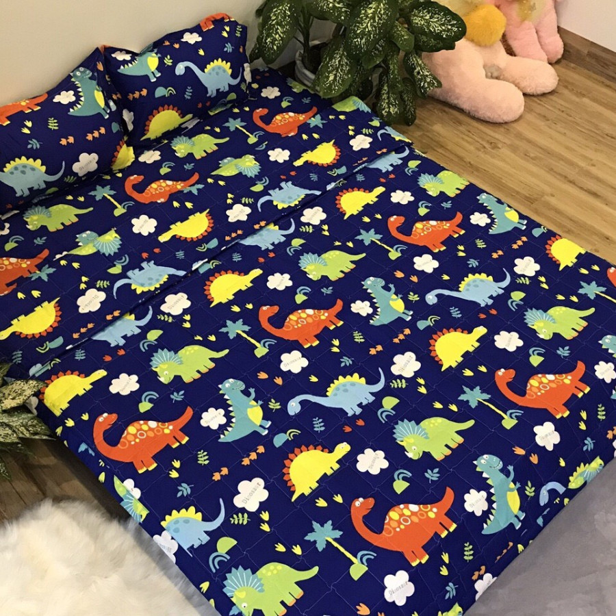 Set 3 Món Ga Gối Rừng Khủng Long