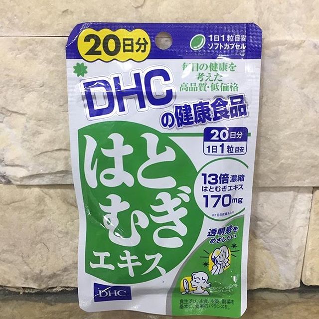 VIÊN UỐNG TRẮNG DA HATOMUGI DH DHC (GÓI 20 VIÊN DÙNG 20 NGÀY) CỦA NHẬT - HÀNG NHẬT NỘI ĐỊA