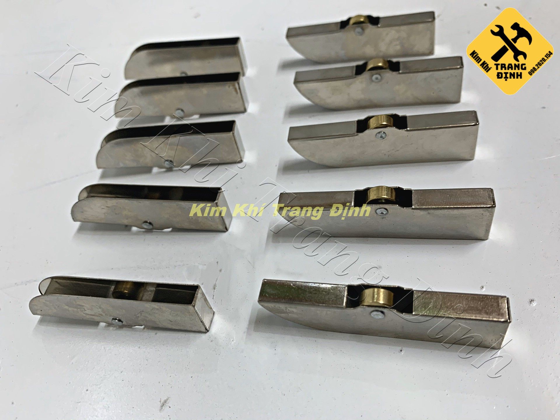 Bộ 10 Bánh Xe Đơn Tủ Kính ( Bánh Xe Kính Đơn)