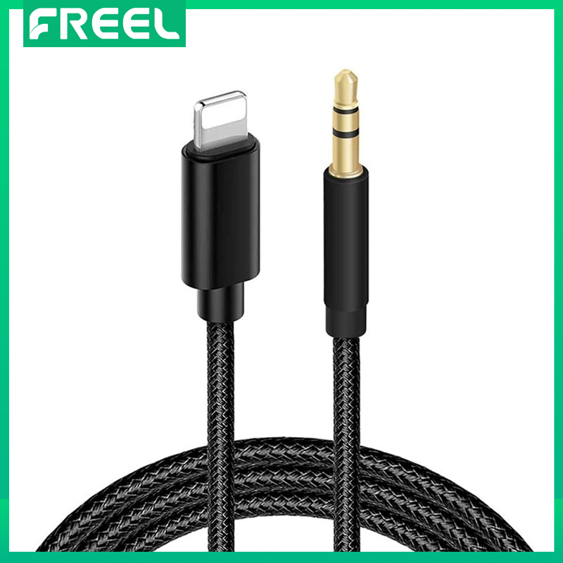 Aux Cable for iPhone Adapter to 3.5mm Aux Cord Car AUX Audio Cable Compatible with iPhone 7/8/X/XS/11/12 for Car/Home Stereo/Headphone/Speaker Support All IOS System