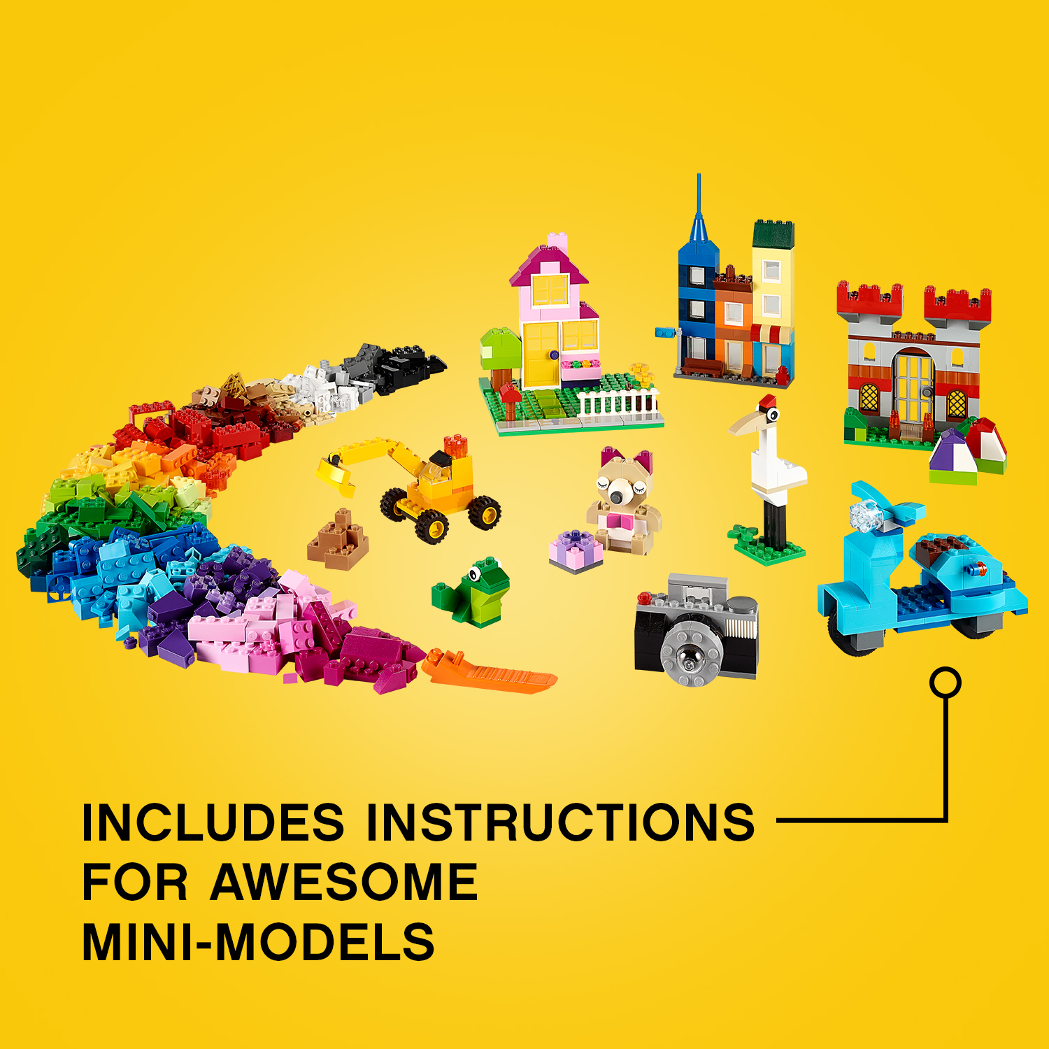 Đồ Chơi Lắp Ráp - LEGO CLASSIC 10698 Thùng Gạch Lớn Classic Sáng Tạo ( 790 Chi tiết) Đồ chơi lắp ráp sáng tạo