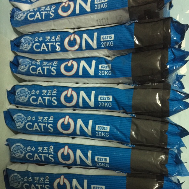 Hạt Cho Mèo Cat's On BAO XÁ 20kg (Hàn Quốc) - [Nông Trại Thú Cưng]