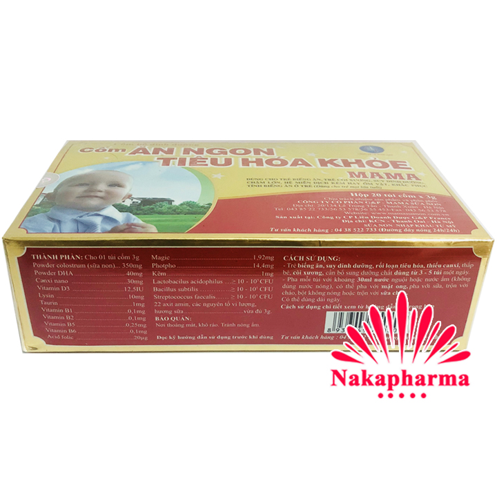 Cốm Ăn Ngon Tiêu Hóa Khỏe MAMA