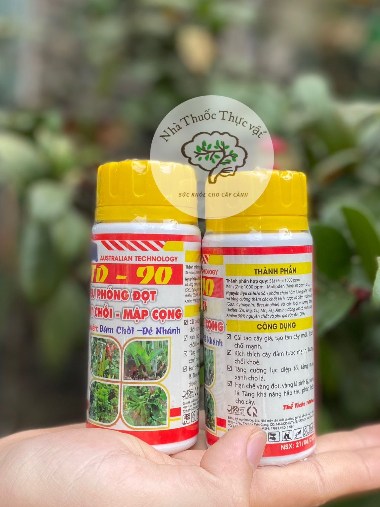 TD - 90 Siêu Phóng đọt, Bật chồi, Mập cọng chai 100ml
