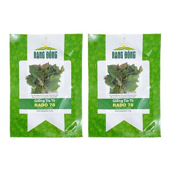 2.5 Gram Hạt Giống Tía Tô Rạng Đông