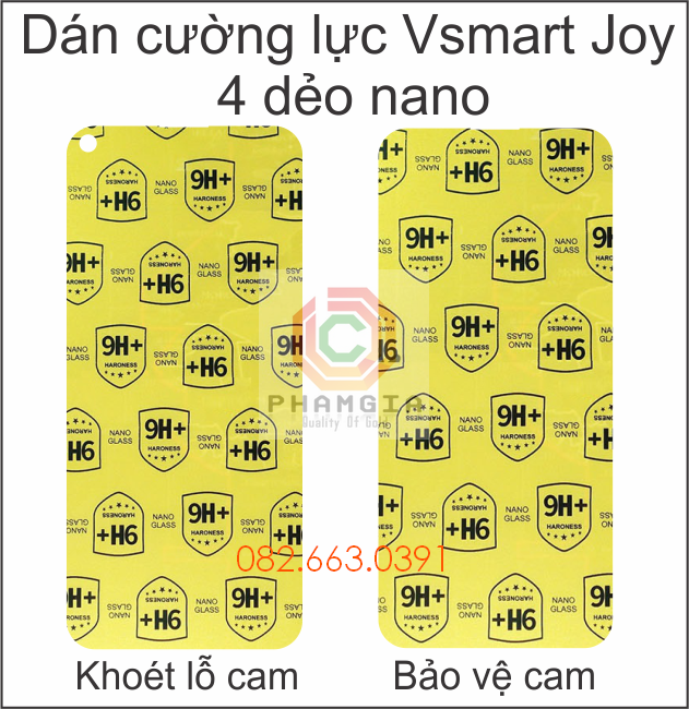 Dán cường lực dẻo nano Vsmart Joy 4 siêu dẻo siêu bền