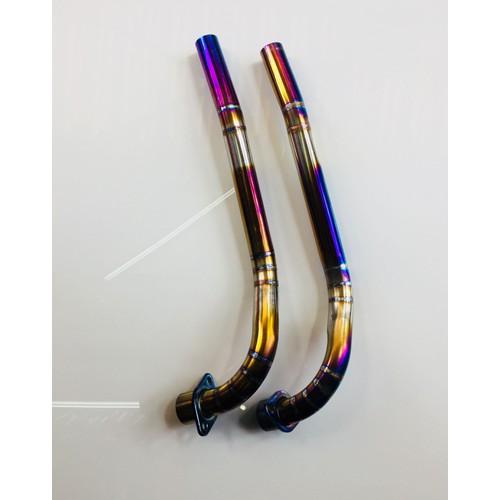 [HCM]Cổ pô xe sirius 110 xanh titan