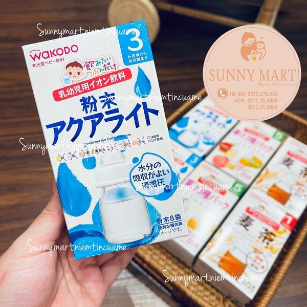 Trà wakodo Nhật Bản cho bé đủ vị