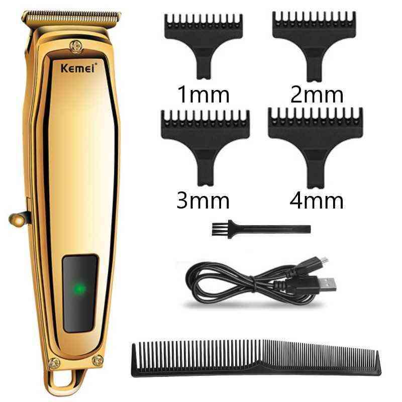 Tông đơ cắt tóc chấn viền, khắc kiểu kemei km 1312