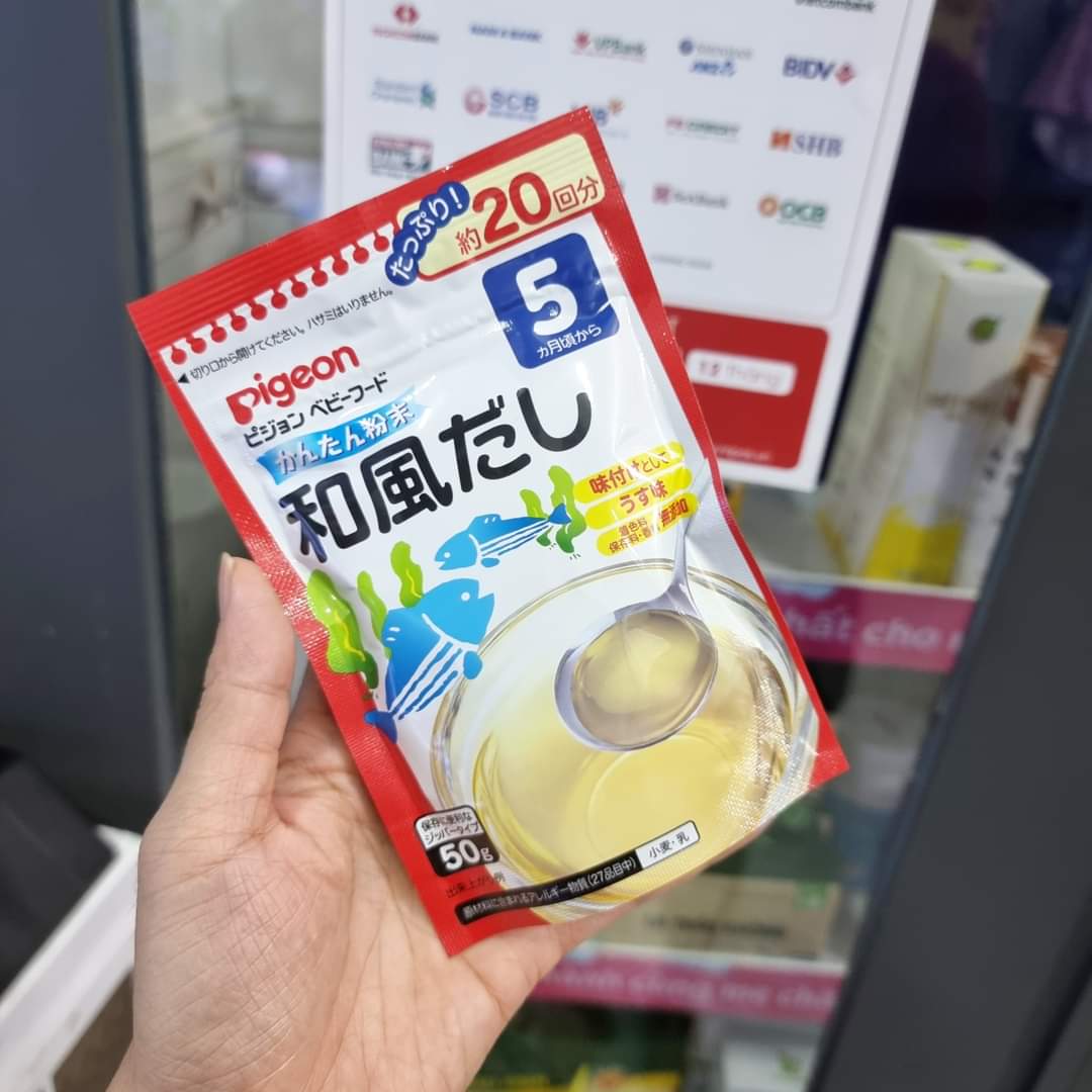 Bột Dashi Pigeon Nhật Bản cho bé ăn dặm