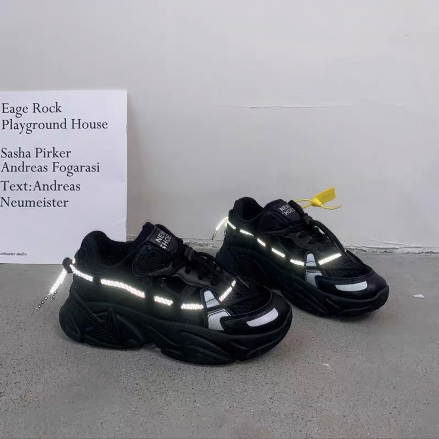 (3 màu)Giầy Nữ Thể Thao Seaker Phản Quang Thời Trang BANEN (shophanhan)