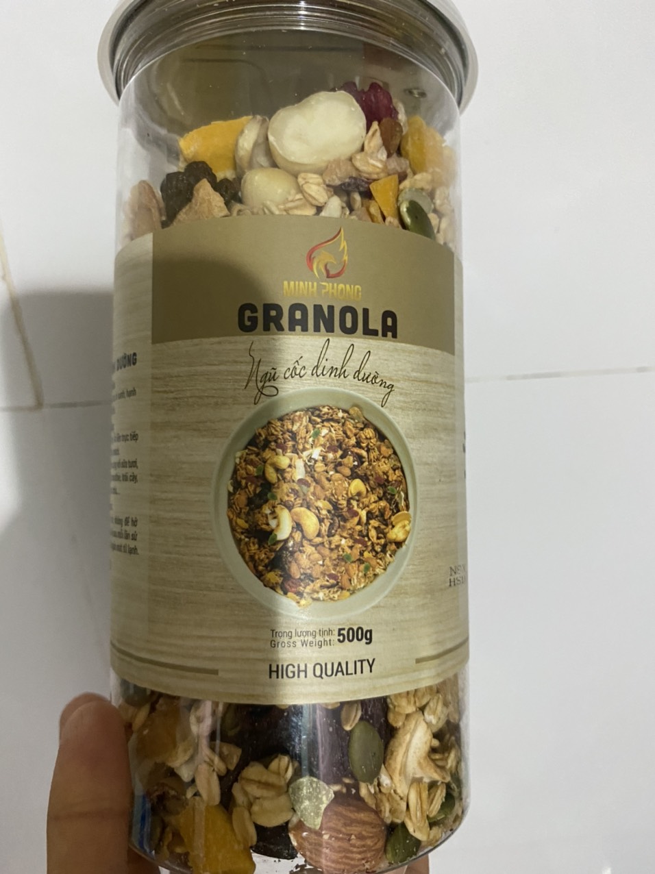 500GR GRANOLA - NGŨ CỐC DINH DƯỠNG