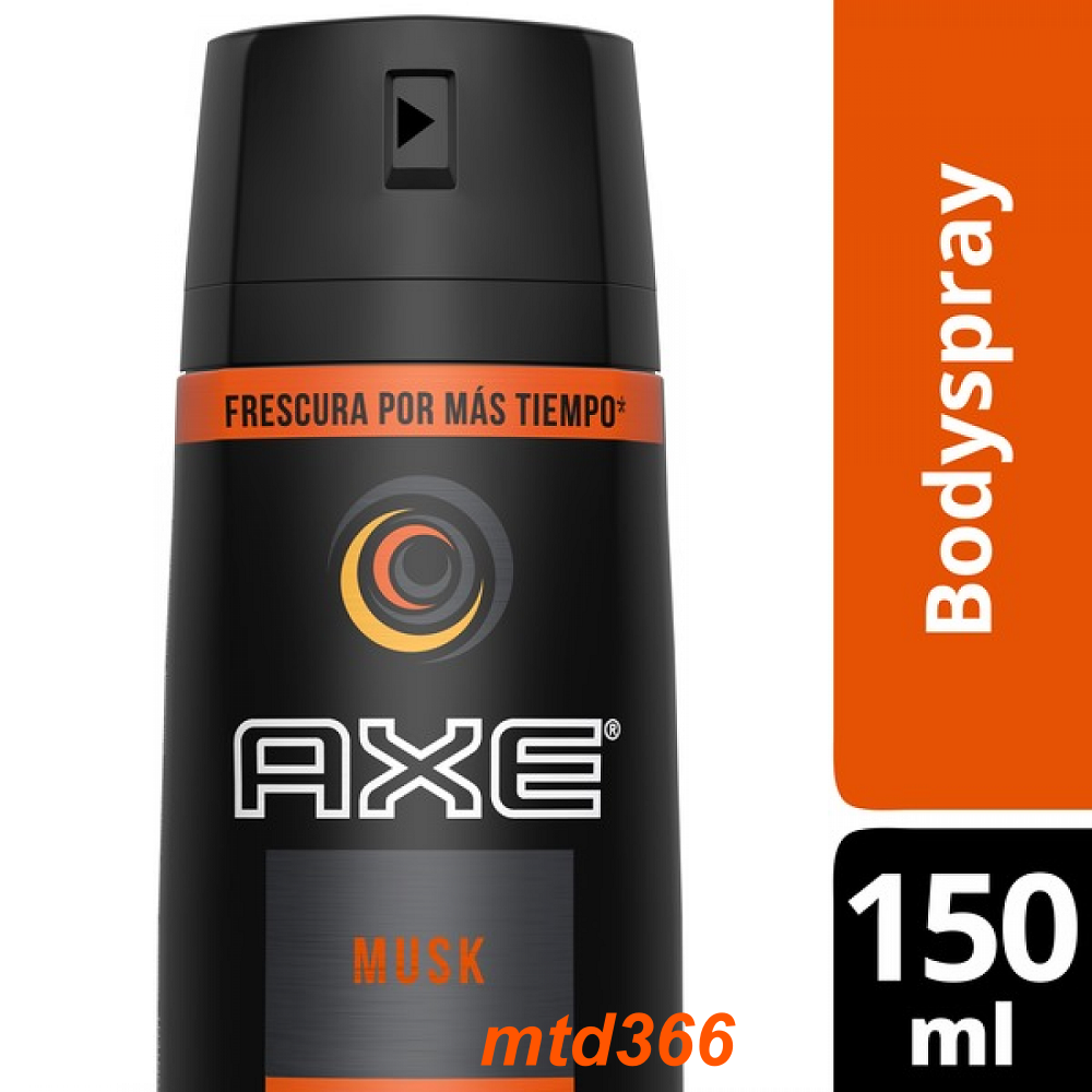 Xịt Khử Mùi Axe 150ml Tiempo Musk