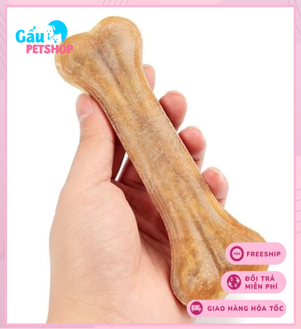 Xương da bò cho chó gặm (nhiều size)