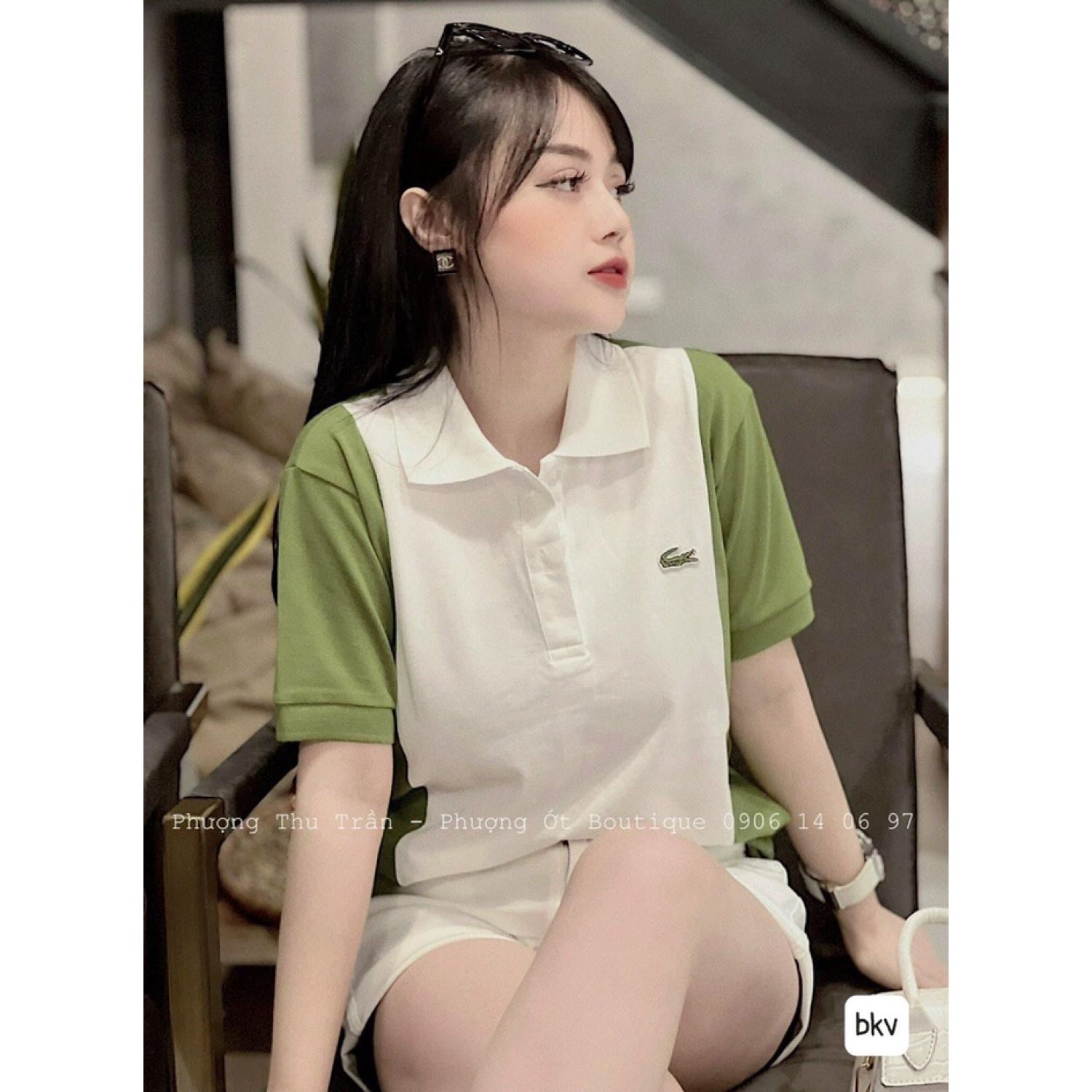 Áo thun Polo phối màu - Chất đẹp