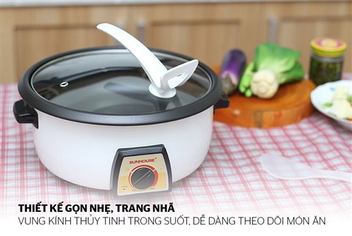 Lẩu điện SUNHOUSE SHD4521