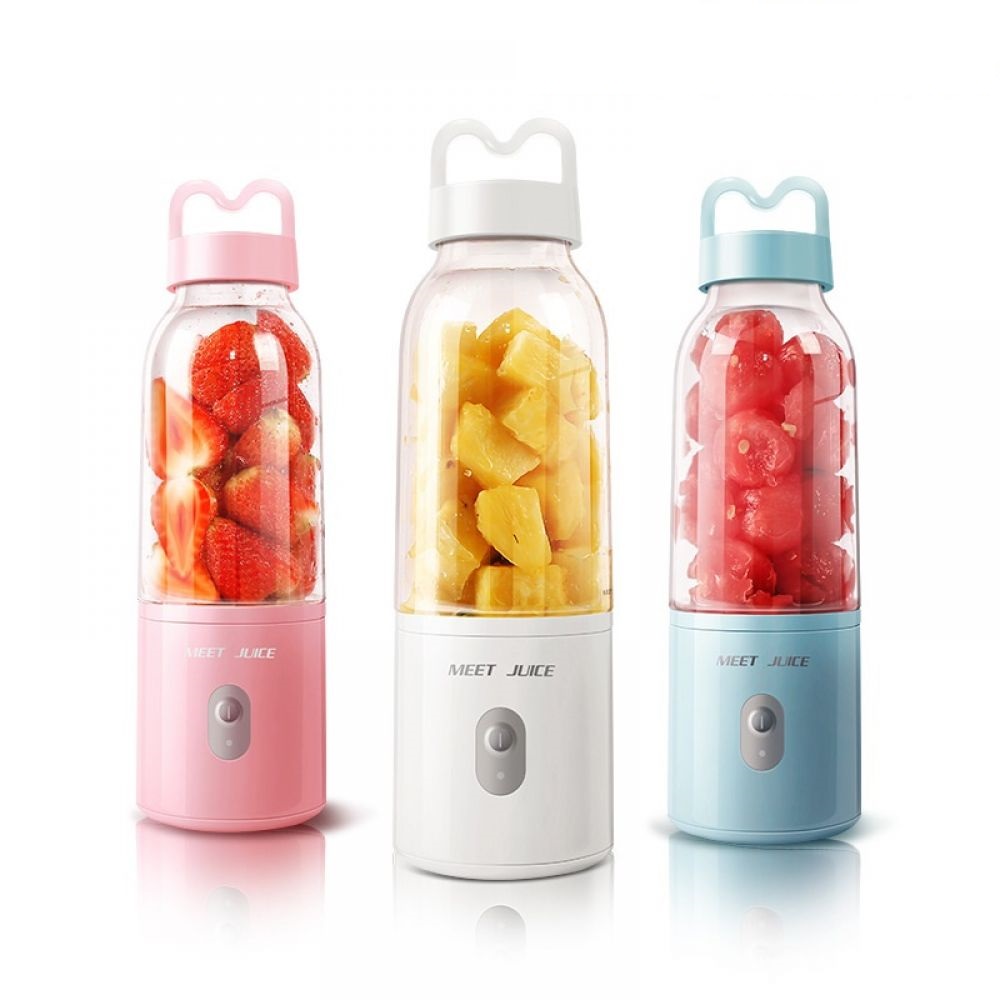 Máy Xay Sinh Tố Cầm Tay Đa Năng Meet Juice Dung Tích 500ml Xay Nhanh An Toàn Thiết Kế Sang Trọng Chắc Chắn - ASHAKI