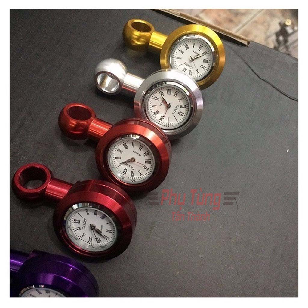 Đồng Hồ Gắng Kính Hậu Xe Máy.-PTTT