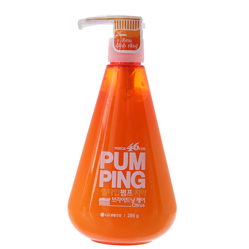 Kem đánh răng Perioe Pumping Citrus Hàn Quốc 285g