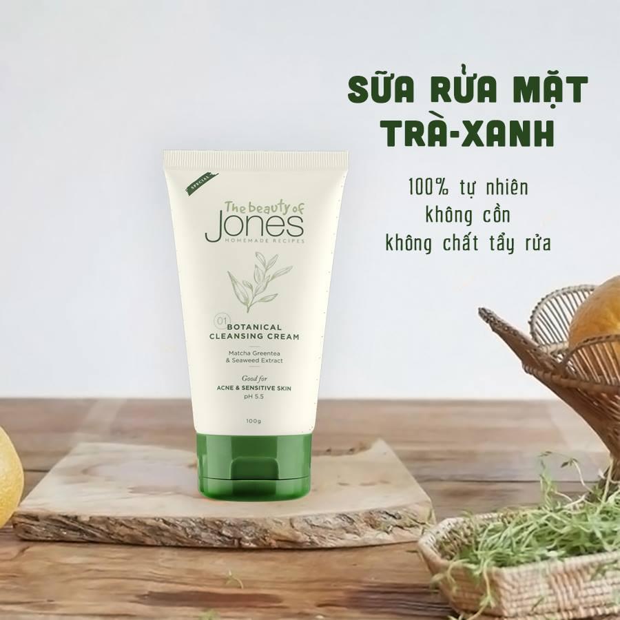 [HCM]Sữa rửa mặt cho nam Botanical Cleansing Cream 100g