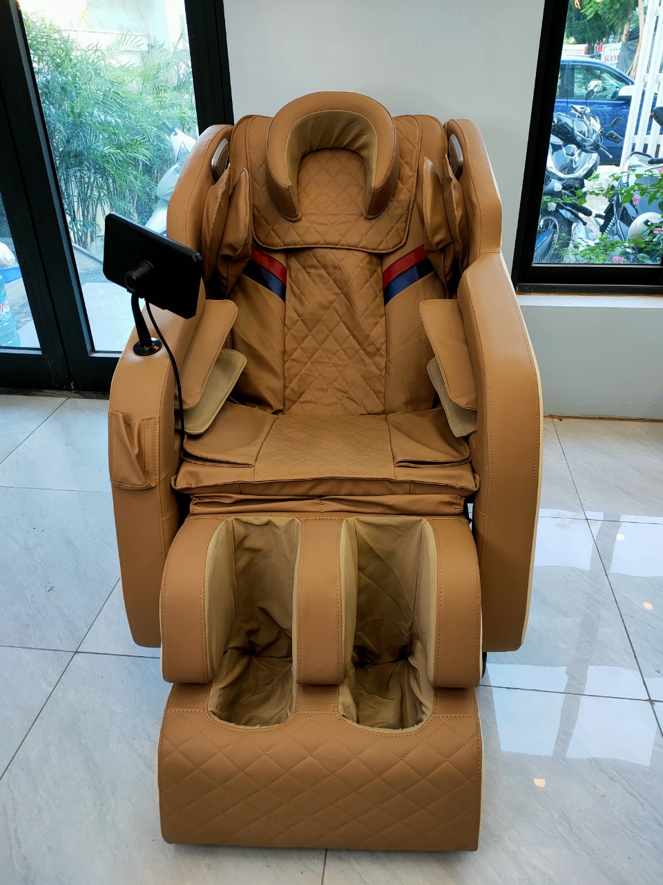 Ghế mat sa Đa Năng Hapo CON LĂN 8D DI ĐỘNG.