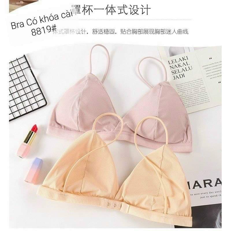 1 áo bra 2 dây thun mát lạnh móc cài sau