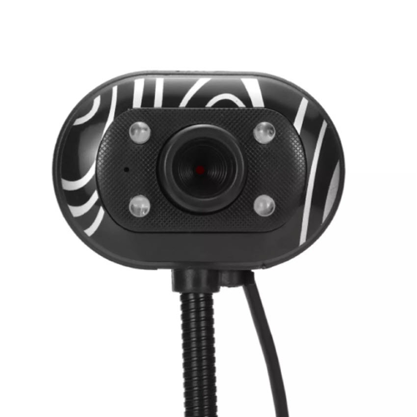 WEBCAM chân cao có mic có 4 đèn led chất lượng cao