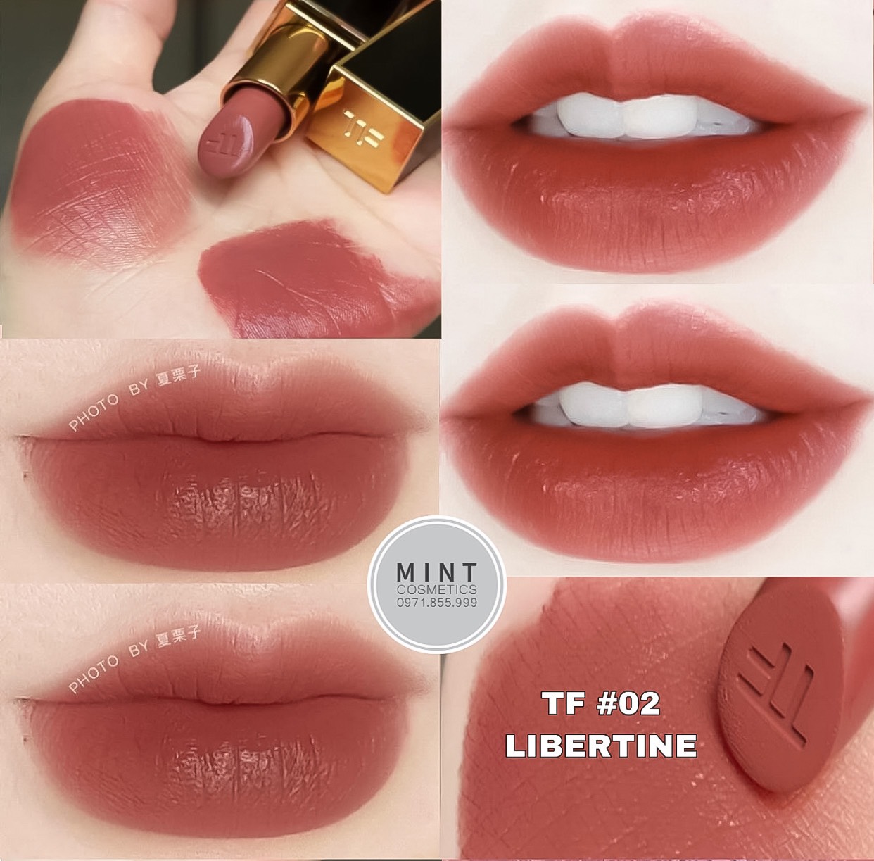 Son Tom Ford Lip Color Matte Lipstick Ruby Rush 07 Vỏ Đen Aura Store