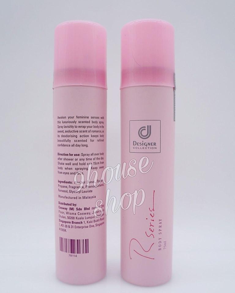 01 Xịt Toàn Thân Rseries Thái Lan (sx Malaysia) 75ml