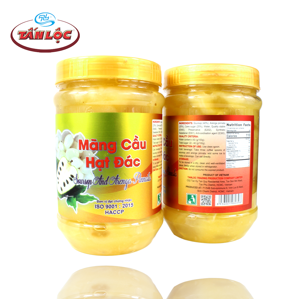 Mãng Cầu Hạt Đác - thương hiệu TẤN LỘC