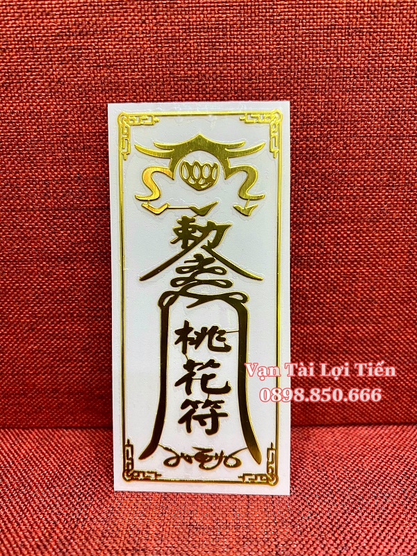 [GIÁ SỐC]Linh Phù Dán Đào Hoa Tăng Vận Tình Duyên